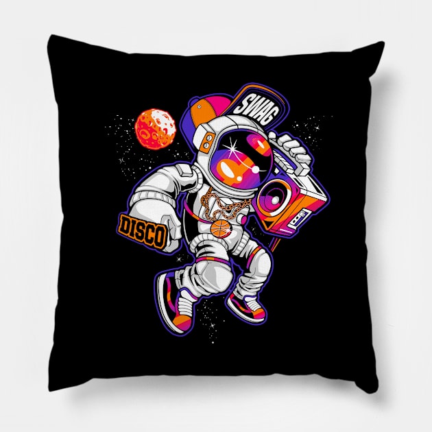 80s Space Pillow by moslemme.id