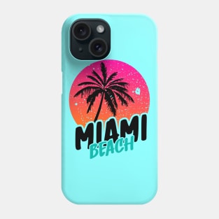 Miami Beach 1985 Phone Case