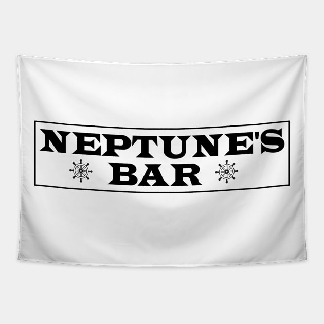 Neptunes Bar Tapestry by Meta Cortex