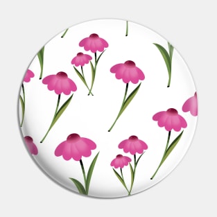 Chintz Flowers Pin