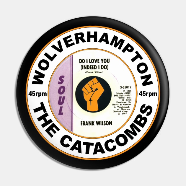 Wolverhampton Catacombs Pin by Badsy