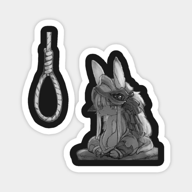 Sad Nanachi Magnet by KokoroPopShop