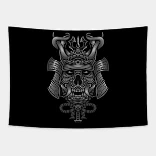 Samurai Skull Tapestry