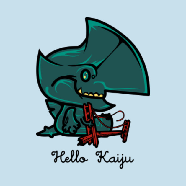 Disover Hello Kaiju - Pacific Rim - T-Shirt