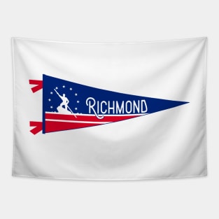 Richmond Flag Pennant Tapestry