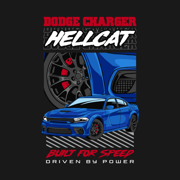 Charger SRT Hellcat Car by milatees