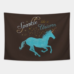 Sparkle Like a Unicorn Tapestry