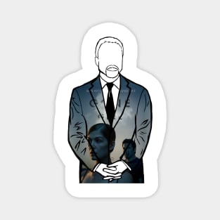 David Fincher (Gone Girl) Portrait Magnet