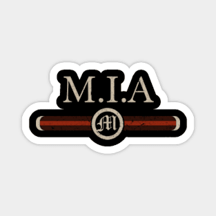 Proud Name MIA Distressed Birthday Gifts Vintage Styles Magnet