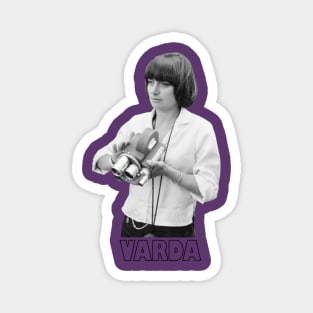 A young Agnes Varda Magnet