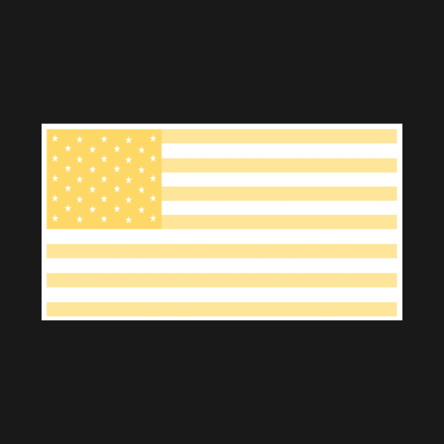 United States Gold Flag by AurumBrand