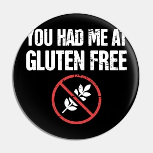 Funny Gluten Free Celiac Disease Pin