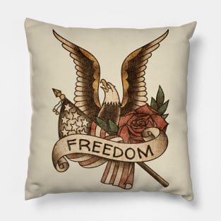 OldSalt American Traditional Freedom Eagle Pillow