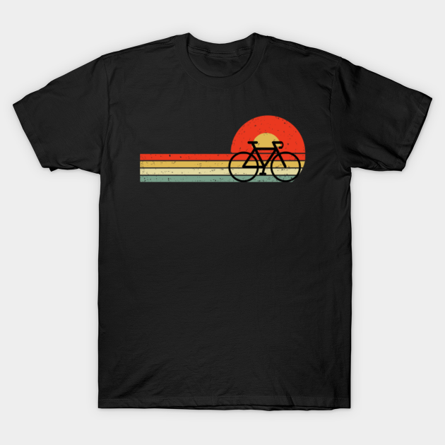 Vintage retro Cyclist Cycling Bicycle Lovers Gift - Cycling - T-Shirt