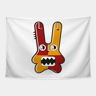 Funny cute cartoon monster Tapestry