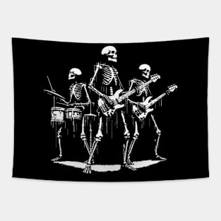 rock skeletons Tapestry