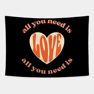 all you need is Love Tapestry