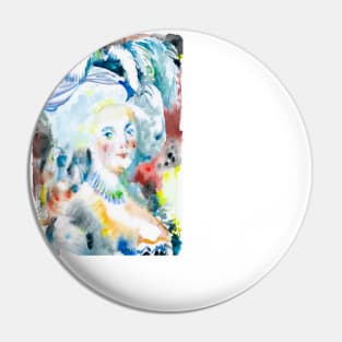 MARIE ANTOINETTE watercolor portrait Pin