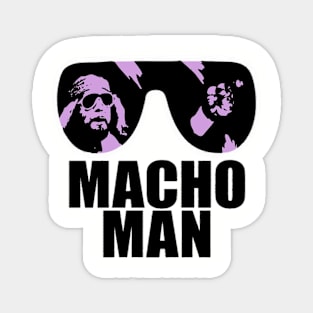 Macho Man Randy Savage Crimson Magnet