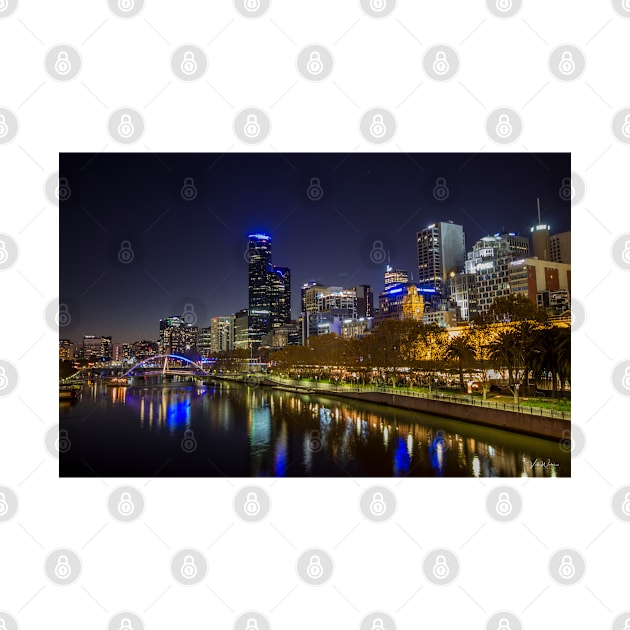 Southbank footbridge, Melbourne, Victoria, Australia by VickiWalsh