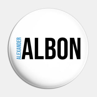 Alexander Albon Driver Name - 2022 Season Pin