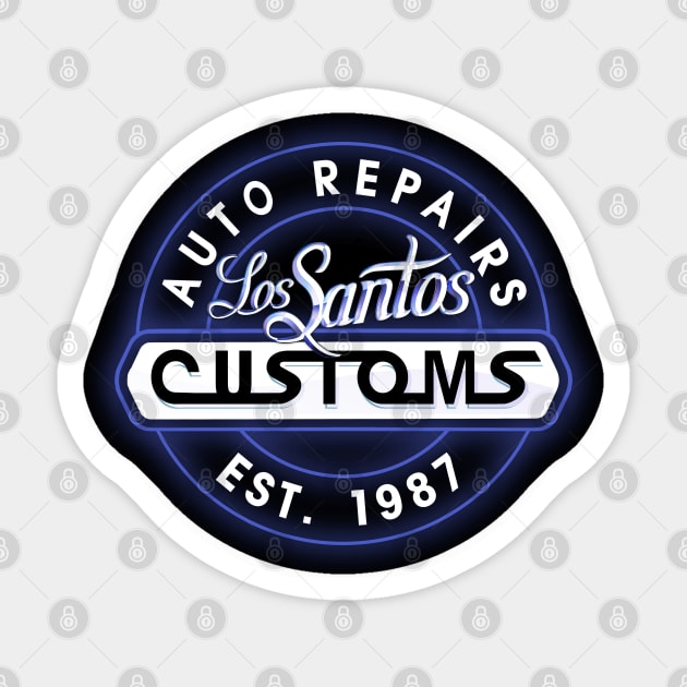 Los Santos Customs 1987 | Sticker