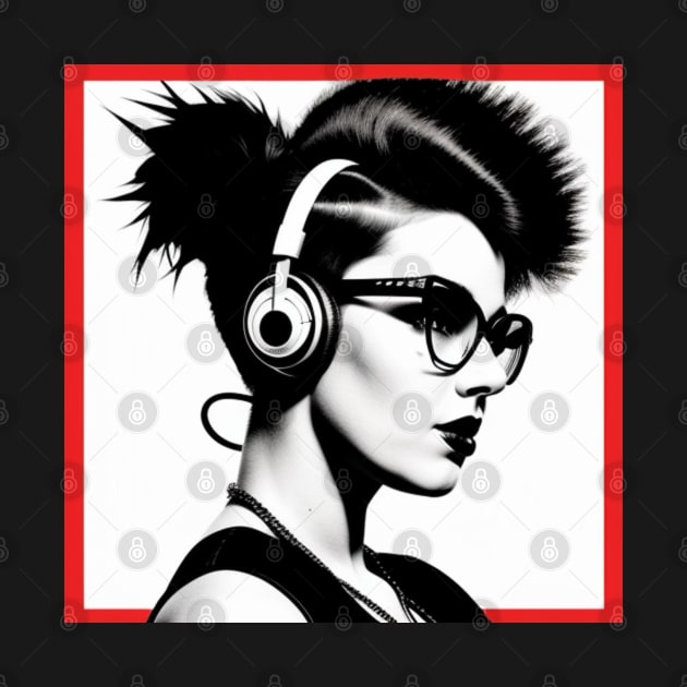 Punk Rock Girl by musicgeniusart