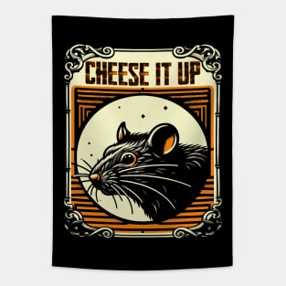 RAT- Cheese it up Tapestry