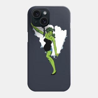 Ripping the Fourth Wall Phone Case