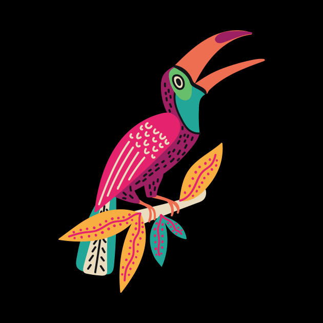 Tropical Toucan by yuliia_bahniuk
