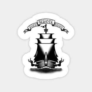 HomeSchoolTattoo PirateShip Magnet