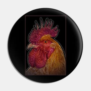 Rooster / El Gallo Pin