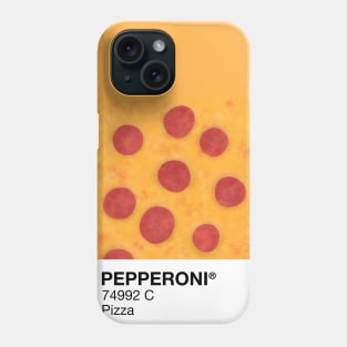 Pepperoni pizza Phone Case