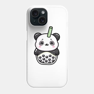 Panda Boba Tea Drink Phone Case