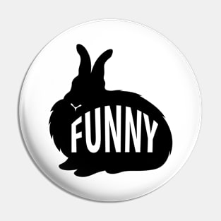 Funny Bunny Pin