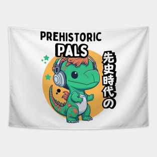 Prehistoric pals Tapestry