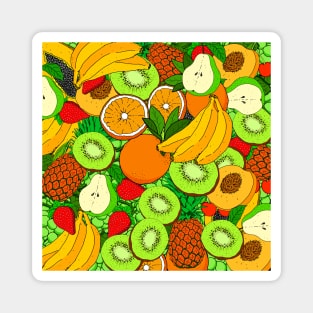 Fruits pattern Magnet