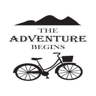 BICYCLE ADVENTURE Pop Art T-Shirt