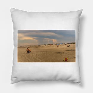 Sunset Beach at ocean Pillow