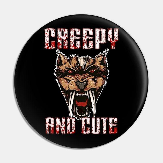 Creepy and Cute Halloween Costume Pin by MYFROG