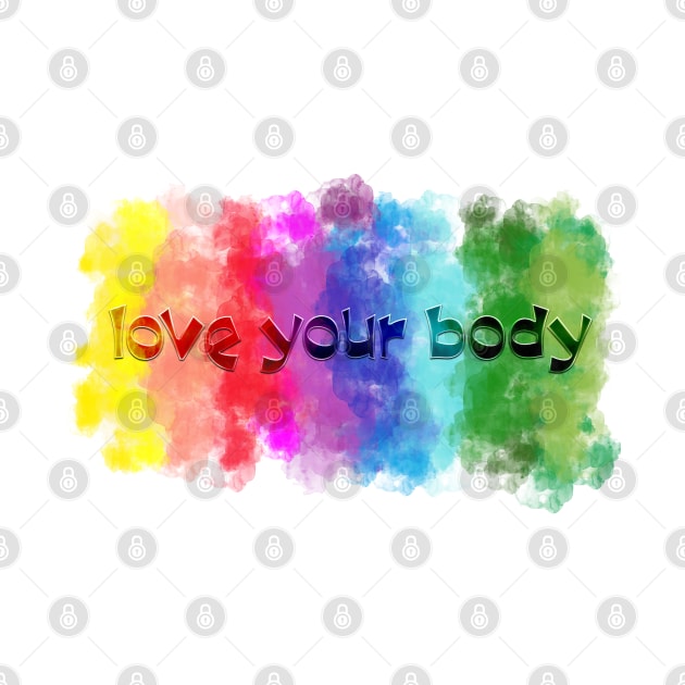 love your body in rainbow colors by Hispaniola-Fineart