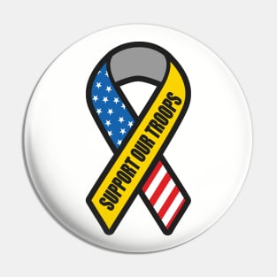 Support Our Troops Pin