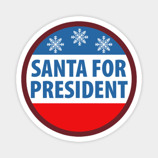 Santa for President Magnet