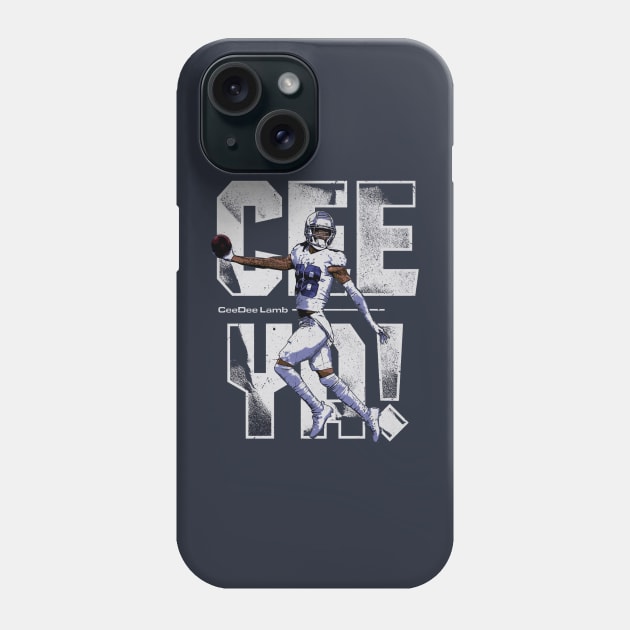 Ceedee Lamb Dallas Cee Ya Phone Case by Buya_Hamkac