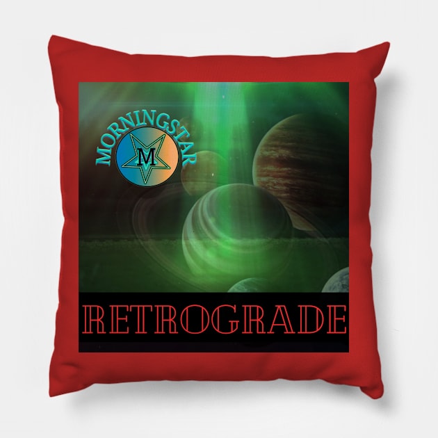 Retrograde Pillow by Erik Morningstar 