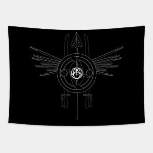 Magical Girl Crest Tapestry