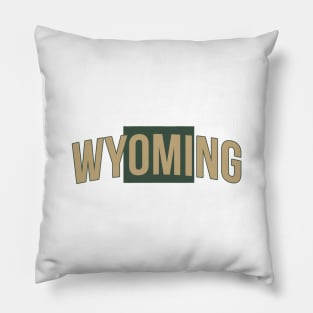 Wyoming State Pillow