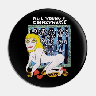 Neil Young Vintage crazy horse Pin