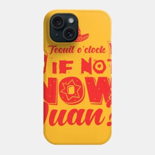 If not now, Juan? Phone Case