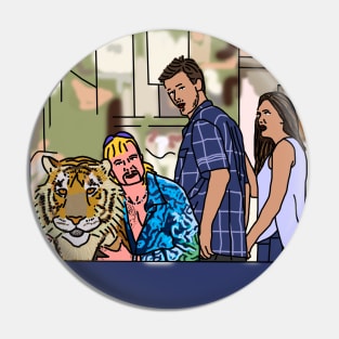 Man and Tiger in Distracted Boyfriend Memes Pin